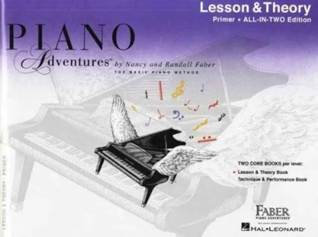 Piano Adventures All-In-Two Primer Lesson/Theory: Lesson & Theory - Anglicised Edition 1