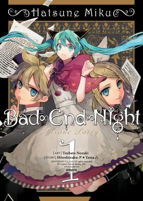 Hatsune Miku: Bad End Night Vol. 1 By Hitoshizuku-P X Yama 1