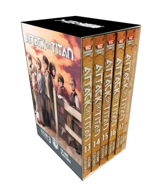Attack On Titan Season 3 Part 1 Manga Box Set By Hajime Isayama 1