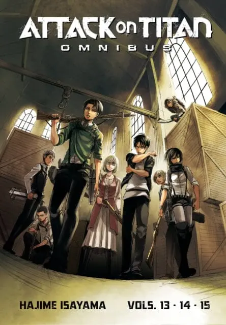 Attack On Titan Omnibus 5 (Vol. 13-15) By Hajime Isayama 1