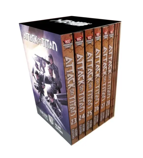 Attack On Titan The Final Season Part 1 Manga Box Set By Hajime Isayama 1