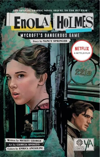 Enola Holmes: Mycroft's Dangerous Game By Mickey George 1