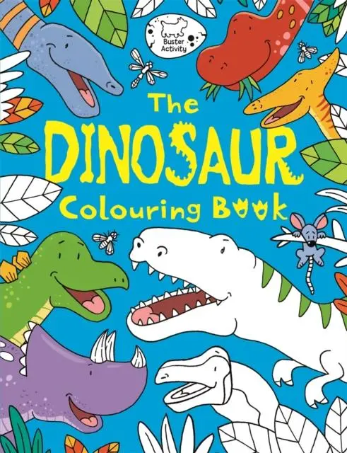 The Dinosaur Colouring Book 1