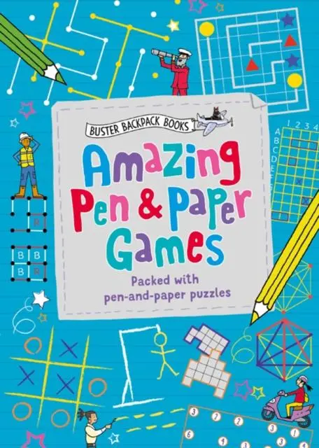 Amazing Pen & Paper Games : Packed With Pen-And-Paper Puzzles 1