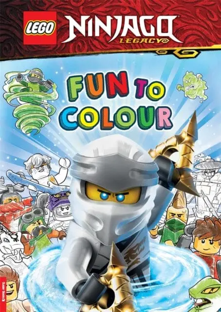 Legor Ninjagor: Fun To Colour By  Legoar 1