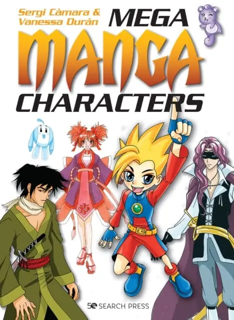 Mega Manga Characters By Sergi Camara 1