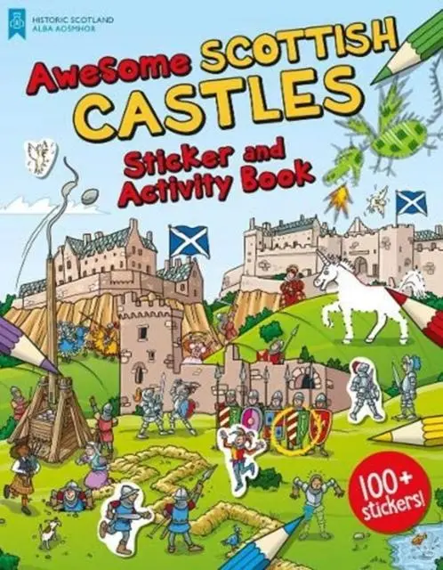 Awesome Scottish Castles : Sticker And Activity Book 1