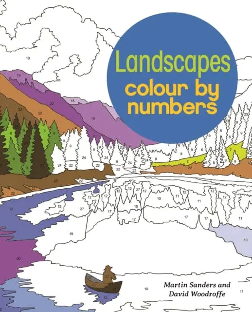 Landscapes Colour By Numbers By David Woodroffe 1