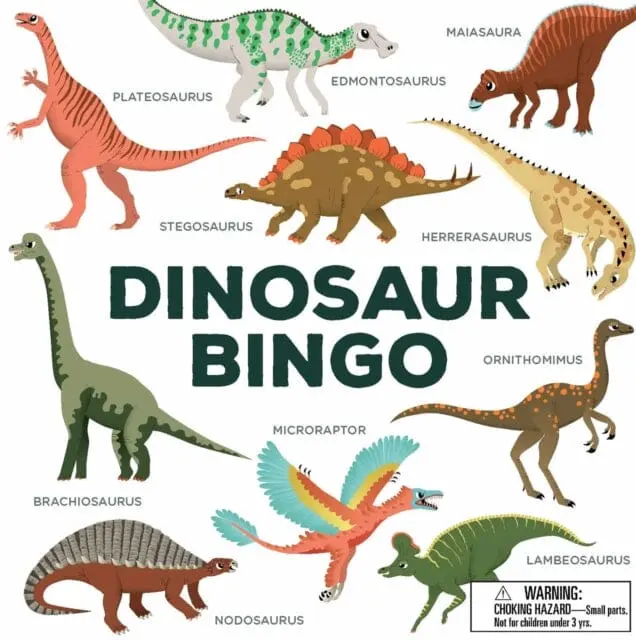 Dinosaur Bingo By Caroline Selmes 1