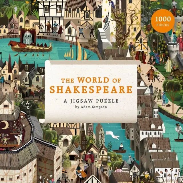 The World Of Shakespeare: 1000-Piece Jigsaw Puzzle By Adam Simpson 1