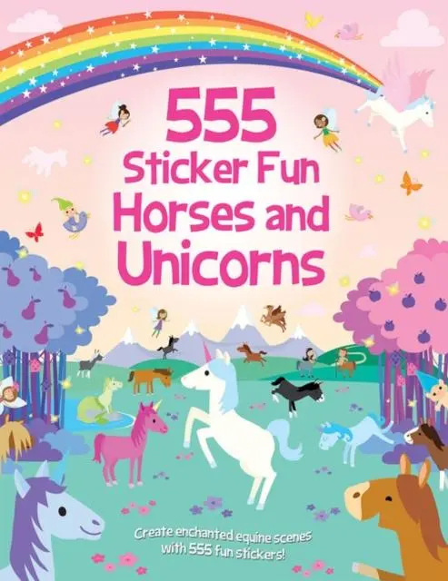 555 Sticker Fun Horses And Unicorns 1