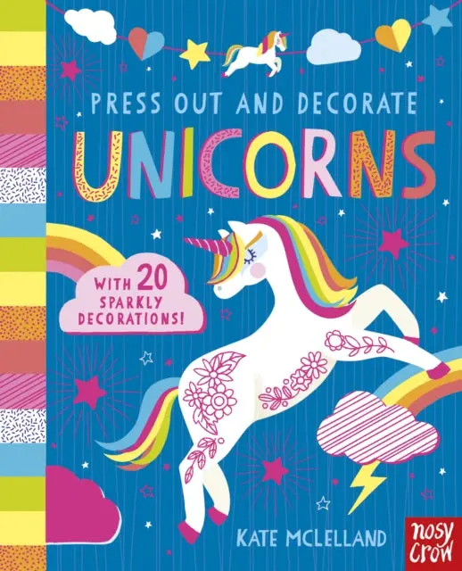 Press Out And Decorate: Unicorns By Kate Mclelland 1