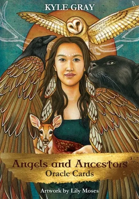 Angels And Ancestors Oracle Cards: A 55-Card Deck And Guidebook By Kyle Gray 1