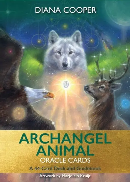 Archangel Animal Oracle Cards: A 44-Card Deck And Guidebook By Diana Cooper 1