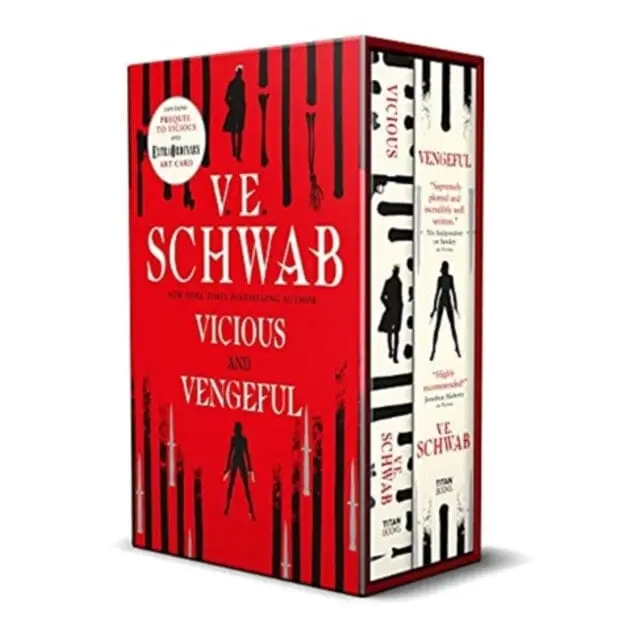 Vicious/Vengeful Slipcase By V.E. Schwab 1