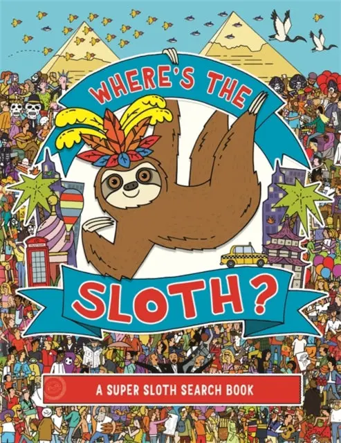 Where's The Sloth?: A Super Sloth Search And Find Book By Andy Rowland 1