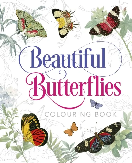 Beautiful Butterflies Colouring Book By Peter Gray 1