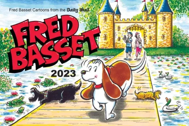 Fred Basset Yearbook 2023 : Witty Comic Strips From The Daily Mail By Alex Graham 1