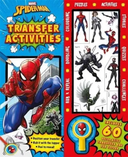 Marvel Spider-Man: Transfer Activities By Autumn Publishing 1