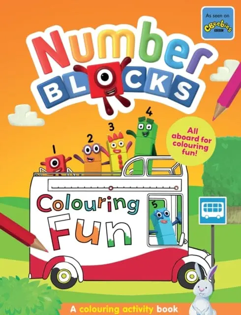 Numberblocks Colouring Fun: A Colouring Activity Book By  Numberblocks 1
