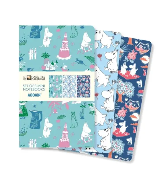 Moomin Classics Set Of 3 Mini Notebooks By Flame Tree Studio 1