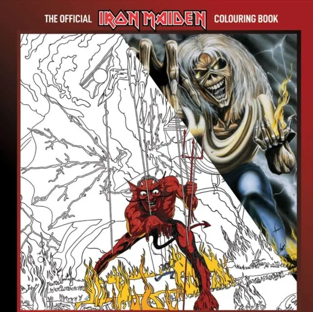 The Official Iron Maiden Colouring Book By Rock N' Roll Colouring 1