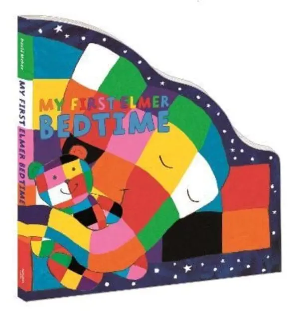My First Elmer Bedtime : Shaped Board Book 1