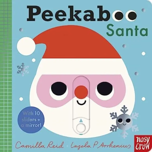 Peekaboo Santa By Camilla Reid 1