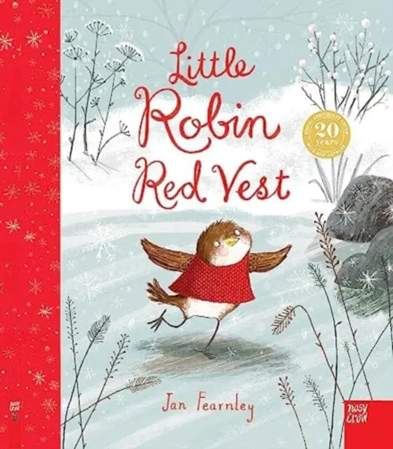 Little Robin Red Vest By Jan Fearnley 1