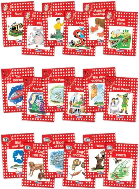 Jolly Phonics Readers, Complete Set Level 1: In Precursive Letters (British English Edition) By Sara Wernham 1