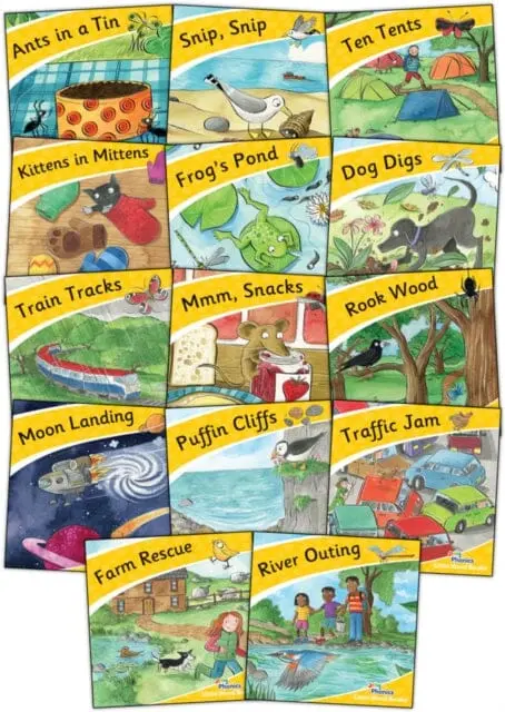 Jolly Phonic Little Word Books By Sara Wernham 1