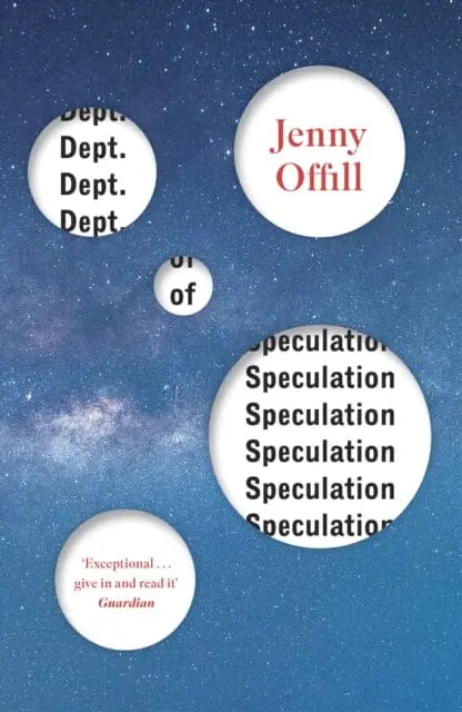 Dept. Of Speculation By Jenny (Y) Offill 1