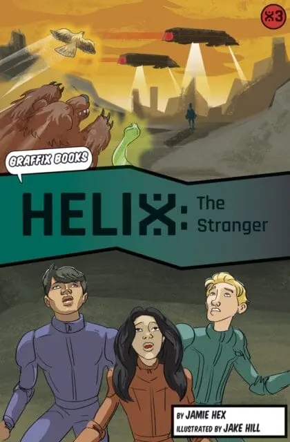 Helix: The Stranger (Graphic Reluctant Reader) By Jamie Hex 1