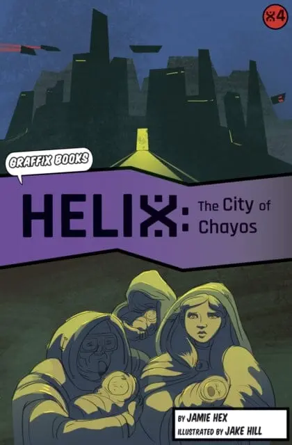 Helix: The City Of Chayos (Graphic Reluctant Reader) By Jamie Hex 1