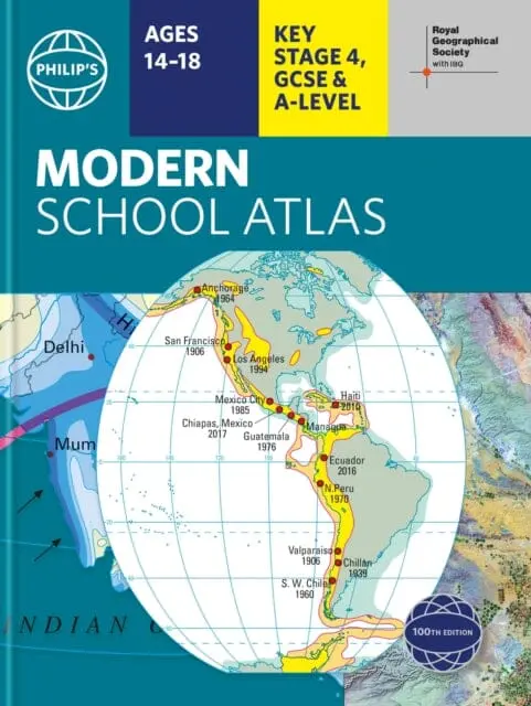 Philip's Rgs Modern School Atlas: 100Th Edition By Philip's Maps 1