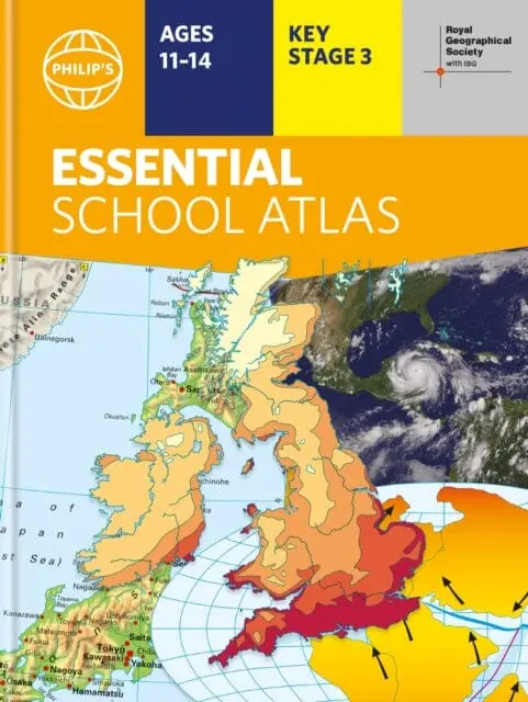 Philip's Rgs Essential School Atlas By Philip's Maps 1