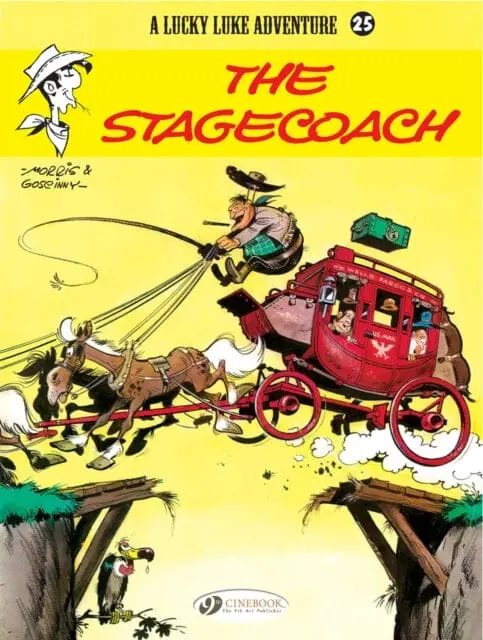 Lucky Luke 25 - The Stagecoach By Morris & Goscinny 1