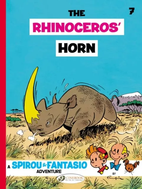 Spirou & Fantasio 7 - The Rhinoceros Horn By Andre Franquin 1