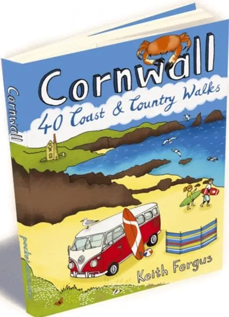 Cornwall: 40 Coast And Country Walks By Keith Fergus 1