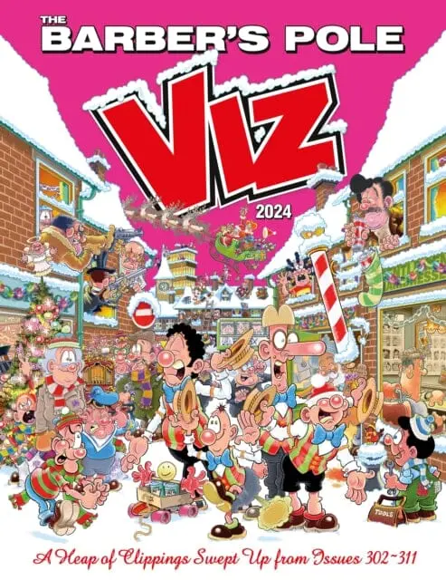 Viz Annual 2024: The Barber's Pole : A Heap Of Clippings Swept Up From Issues 302-311 By  Viz Magazine 1