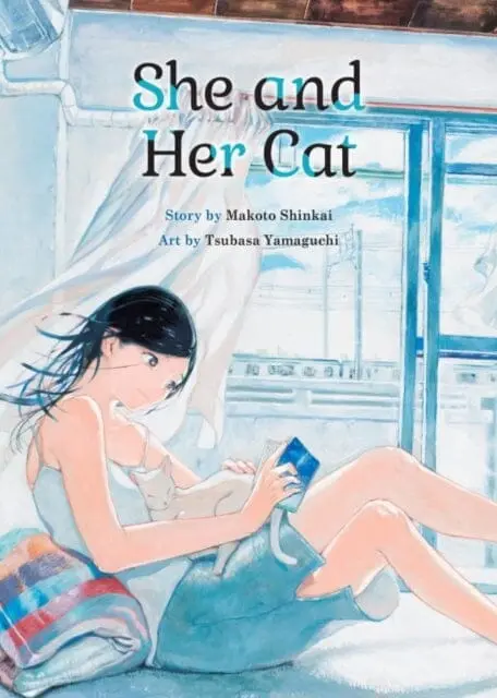 She And Her Cat By Makoto Shinkai 1