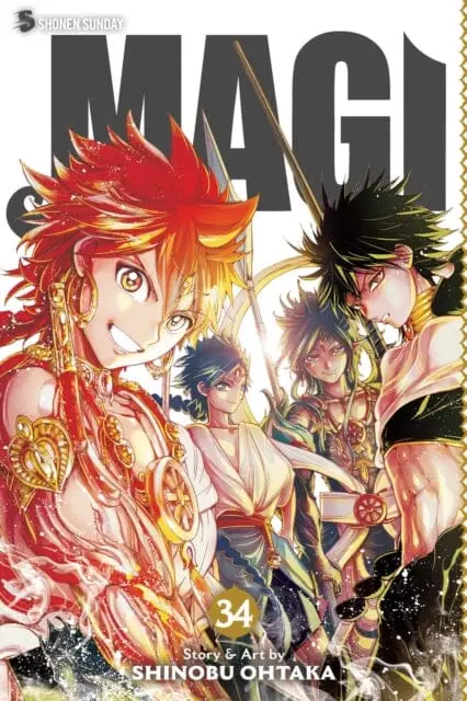 Magi: The Labyrinth Of Magic, Vol. 34 By Shinobu Ohtaka 1