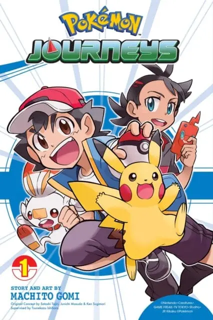 Pokemon Journeys, Vol. 1 By Machito Gomi 1