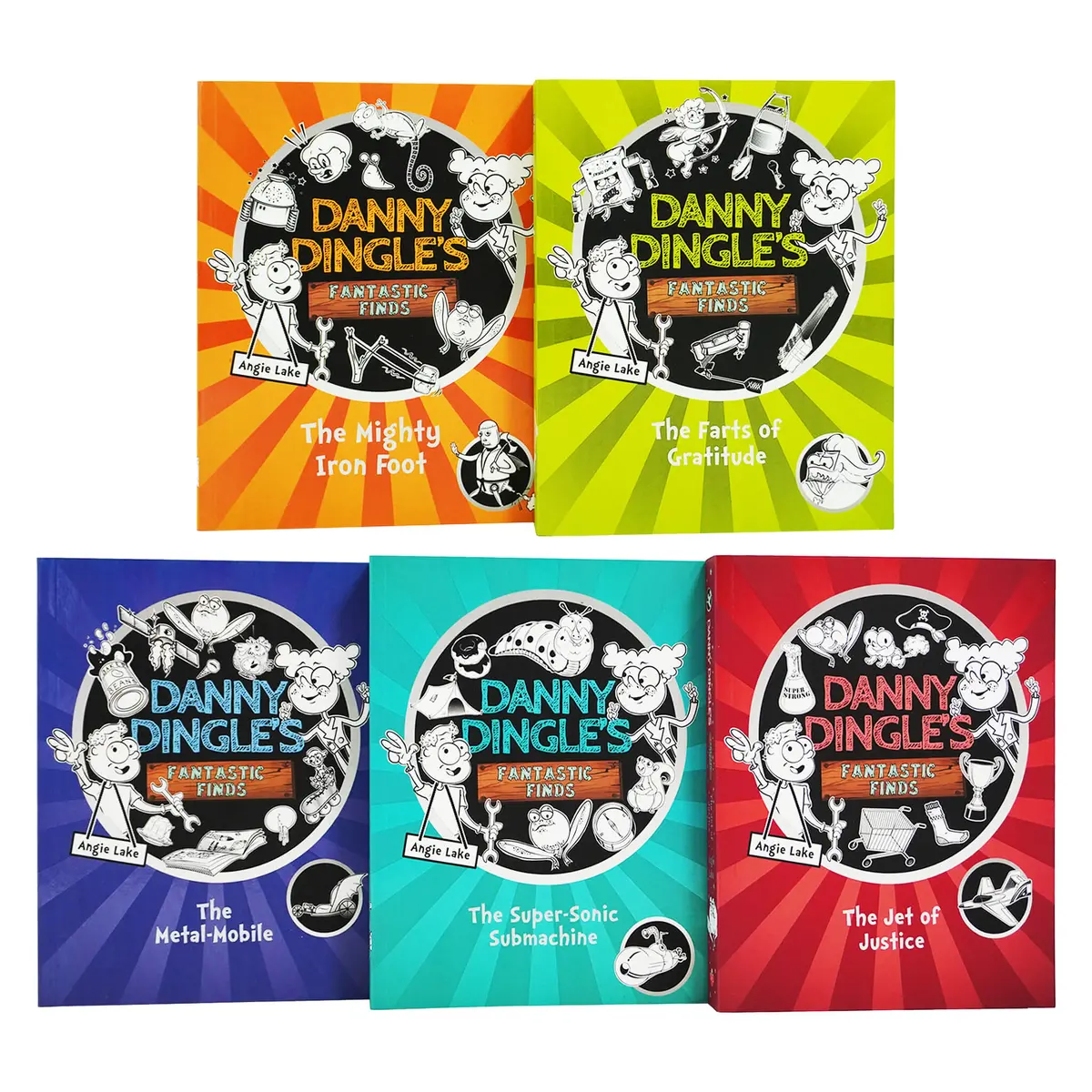Danny Dingle's Fantastic Finds Children's Bundle: 5 Books Collection Set - Ages 7-9 - Paperback 1