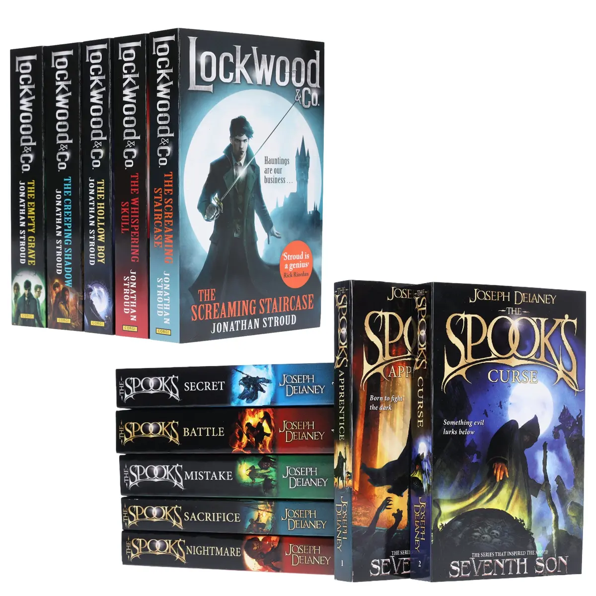 Spooks Wardstone Chronicles & Lockwood & Co: 12 Books Collection Set - Age 9-11 - Paperback 1