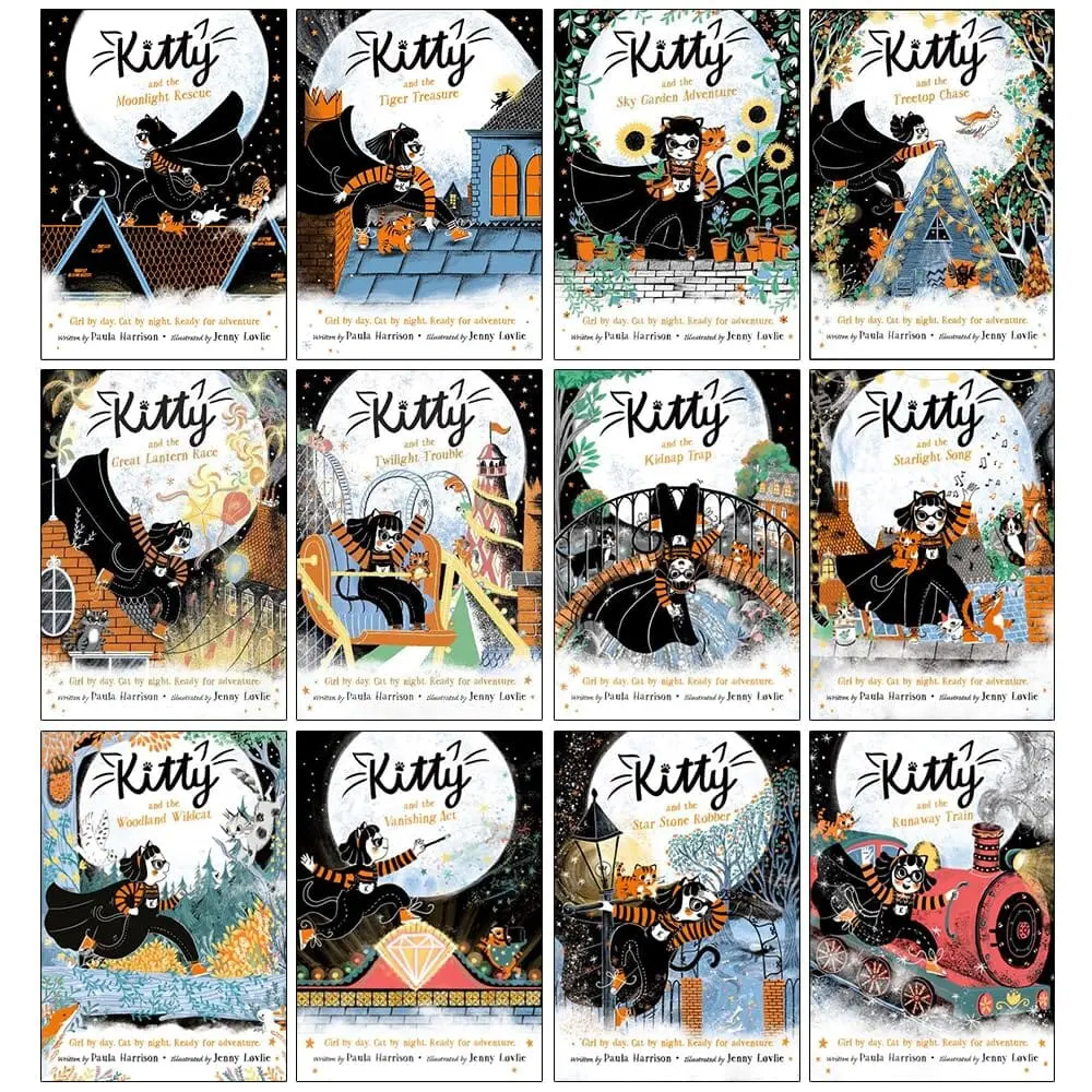 Kitty's Superhero Adventures By Paula Harrison 12 Books Collection Set - Ages 5+ - Paperback 1