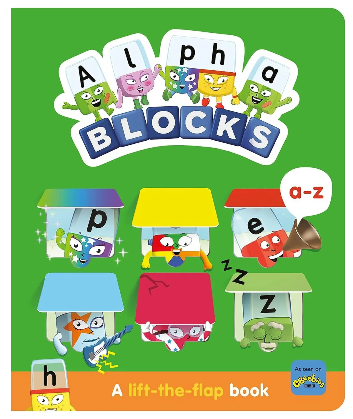 Alphablocks A-Z Phonics Activities: A Lift The Flap Book By Sweet Cherry Publishing - Ages 3-6 - Board Book 1