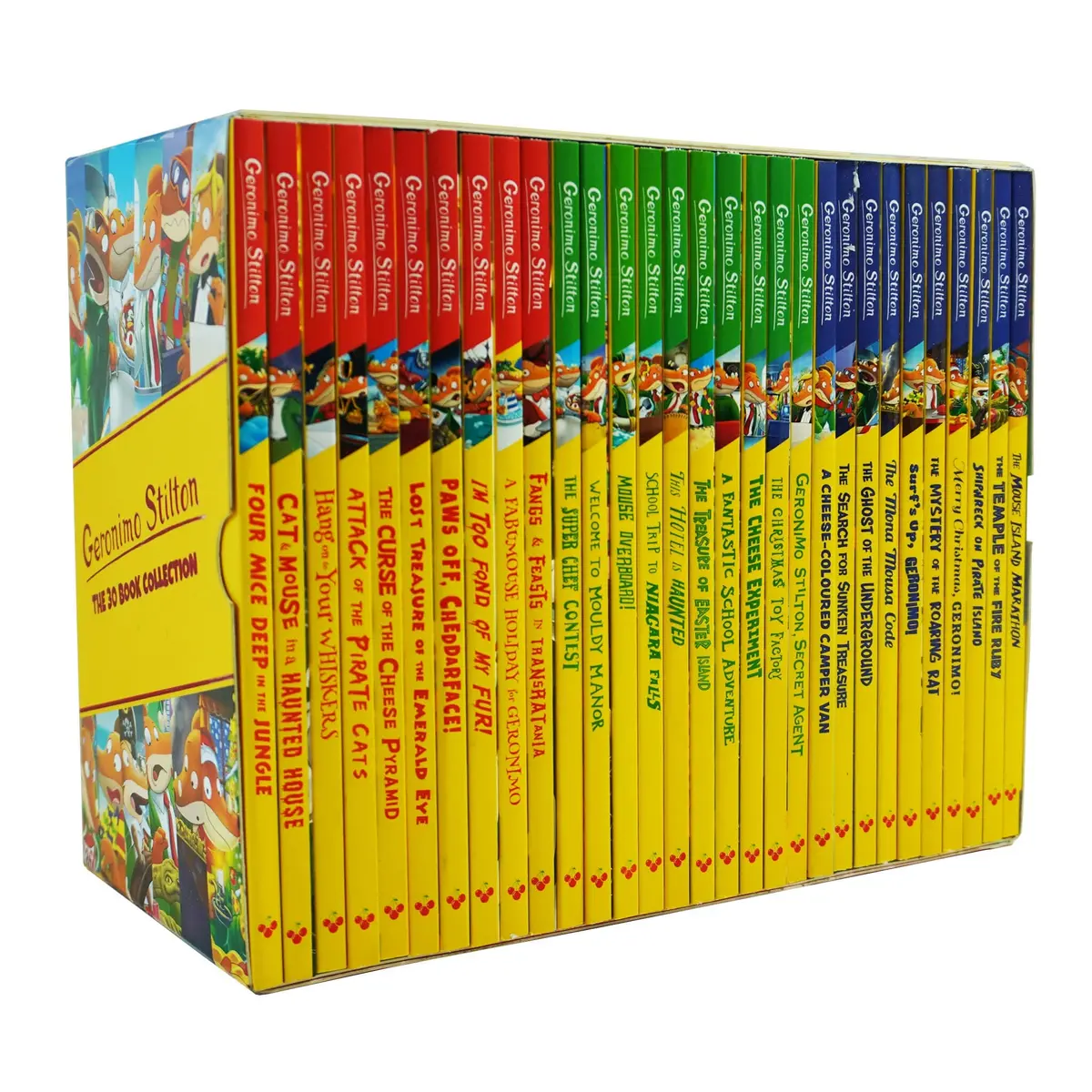 Damaged - Geronimo Stilton: The 30 Book Collection Set (Series 1, 2 & 3) By Sweet Cherry Publishing - Age 5-7 - Paperback - T 33 1