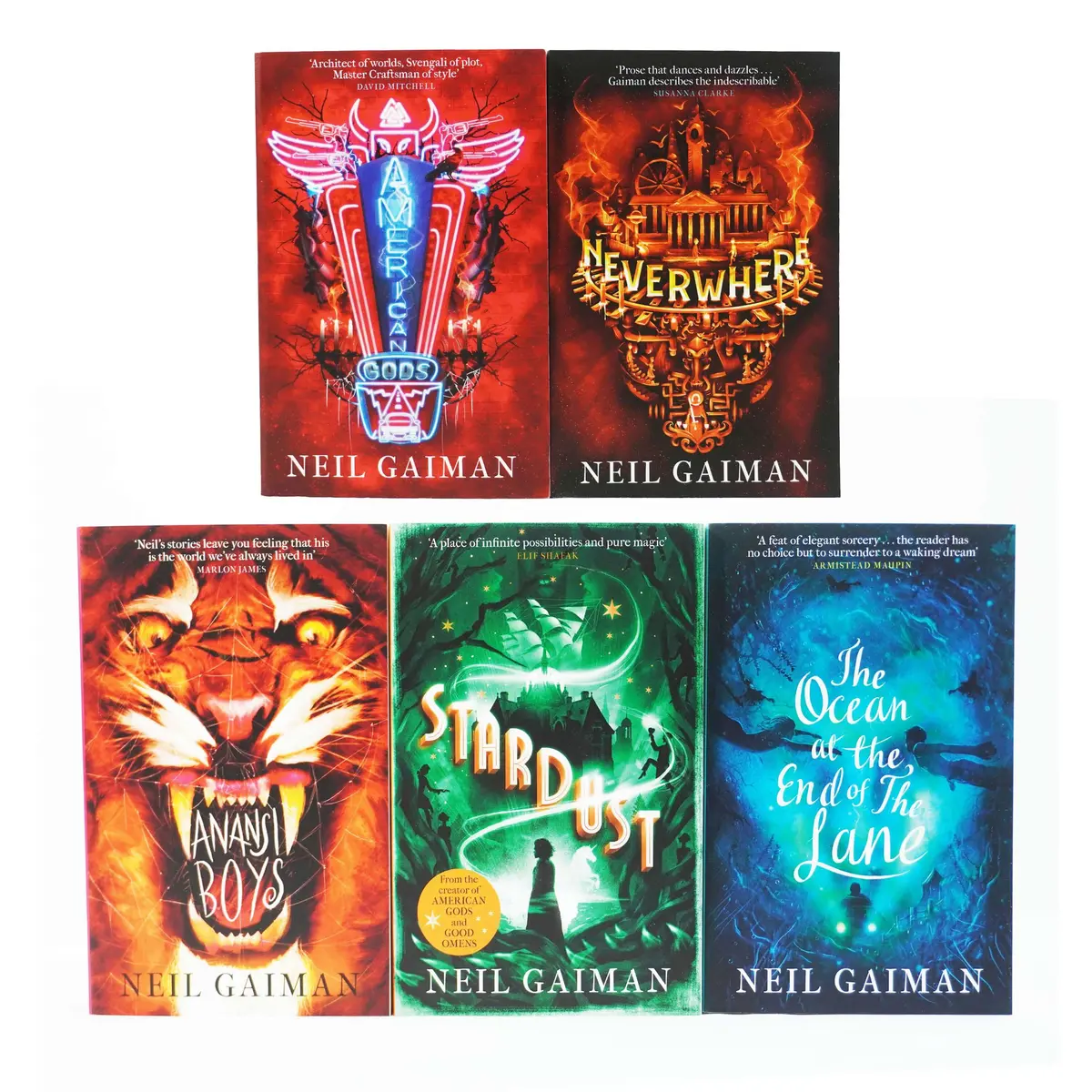 Damaged - The Neil Gaiman Collection 5 Books Collection Set - Fiction - Paperback - I 37 1