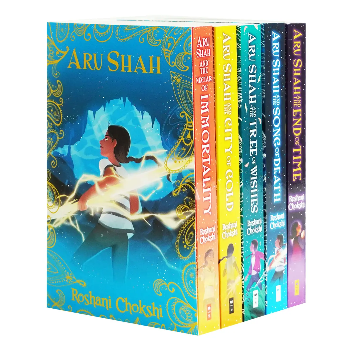 Damaged - Pandava Series Collection By Roshani Chokshi 5 Books Set - Ages 8-12 - Paperback - T 55 1